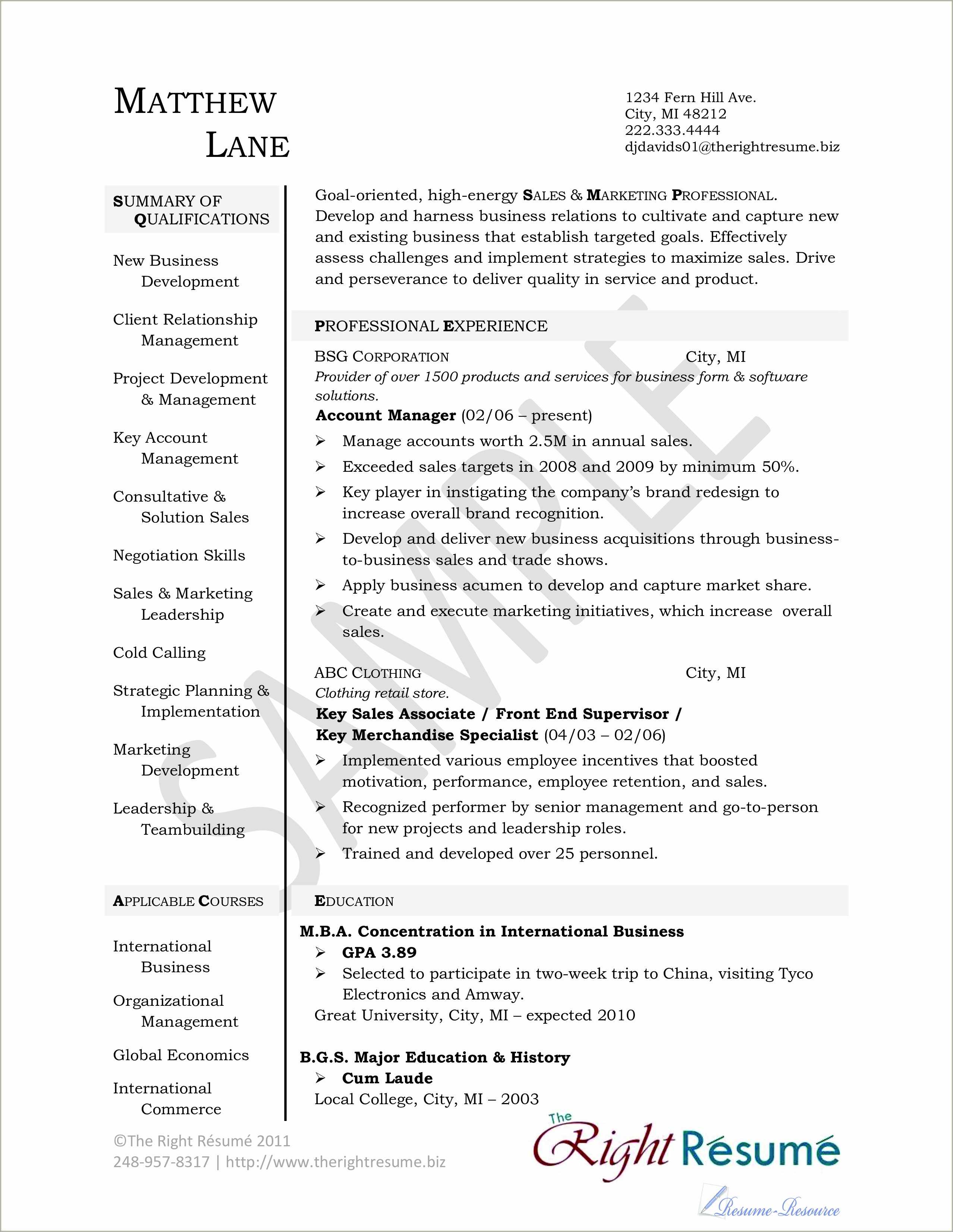 resume-for-clothing-store-sales-manager-resume-example-gallery