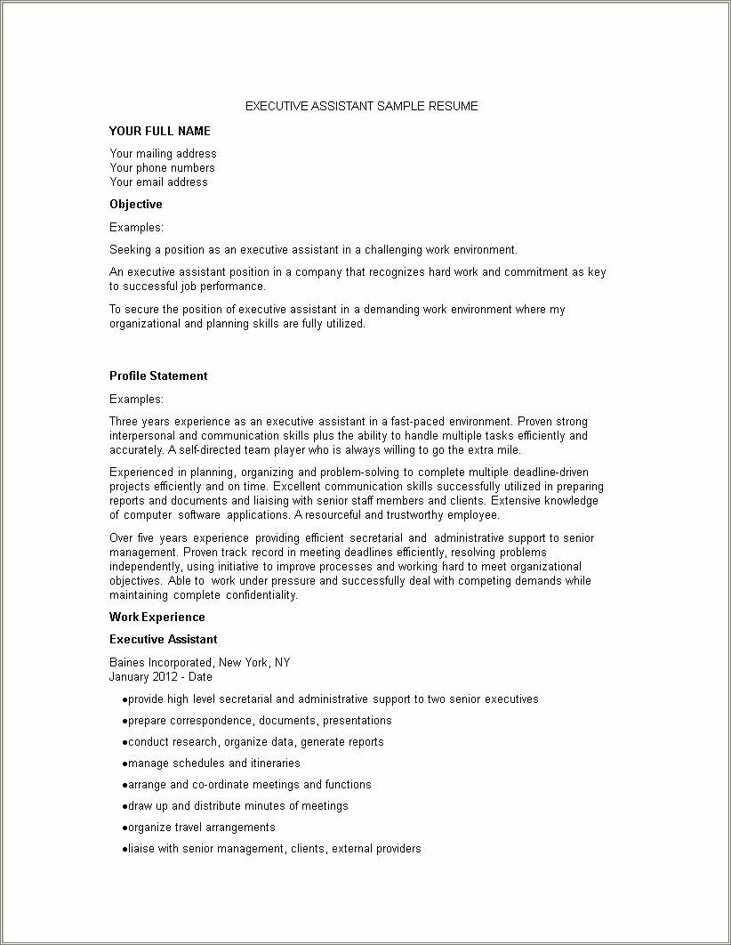 resume-for-executive-assistant-job-resume-example-gallery