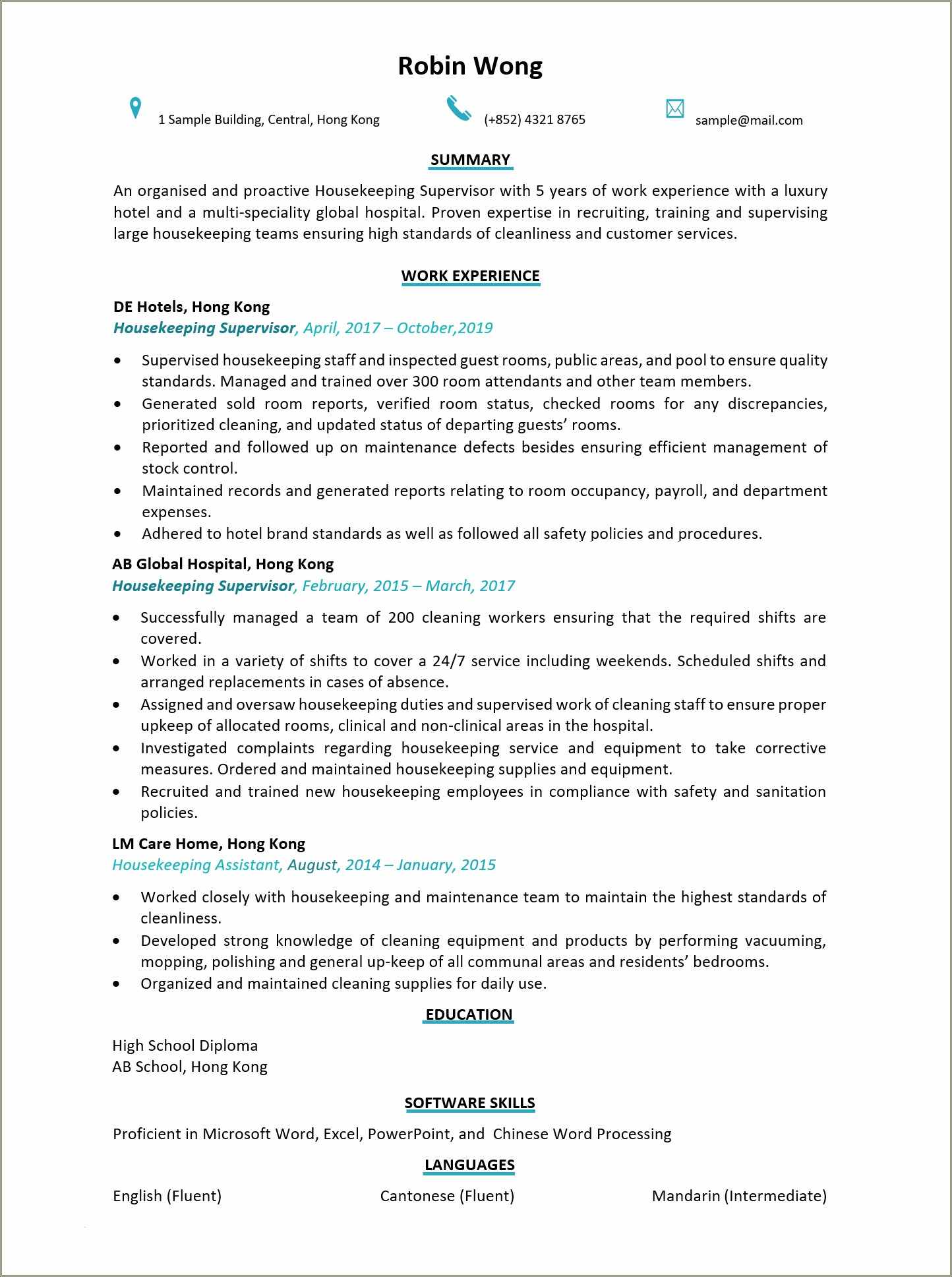 resume-for-hotel-cleaning-job-resume-example-gallery