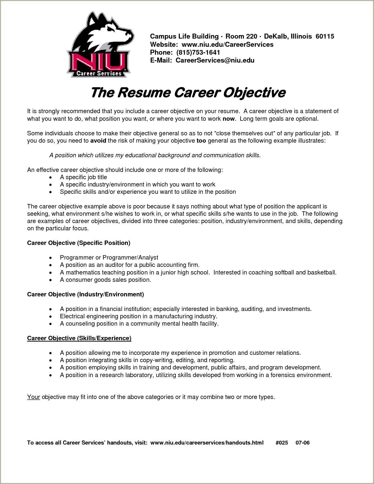 non-specific-objective-for-resume-resume-example-gallery