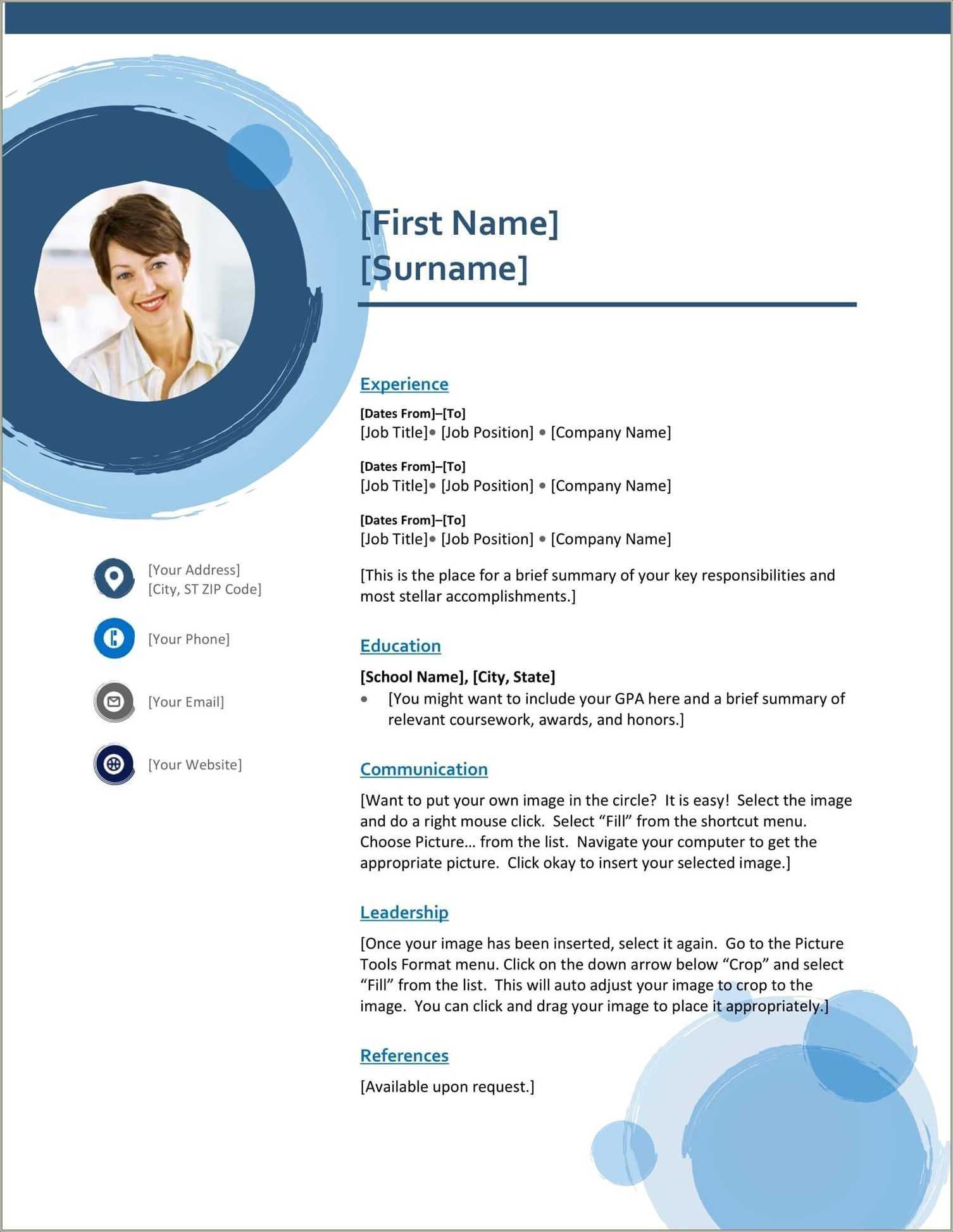 Download Free Resume Format Pdf