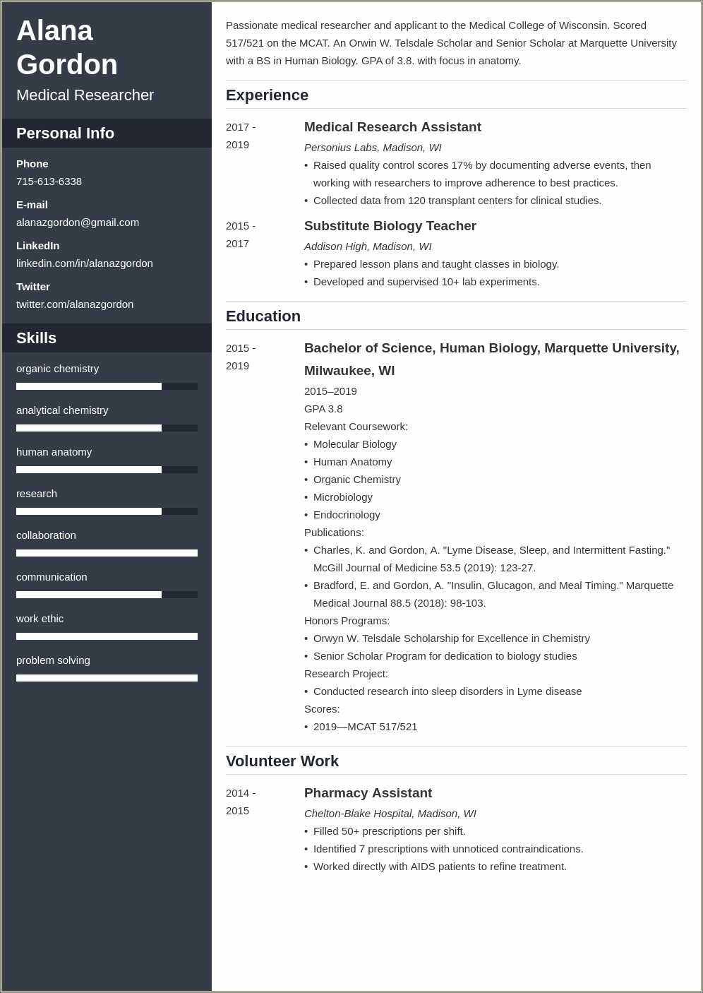 resume-goals-and-objectives-chemistry-resume-example-gallery