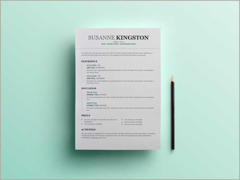 chronological-order-of-resume-sample-resume-example-gallery