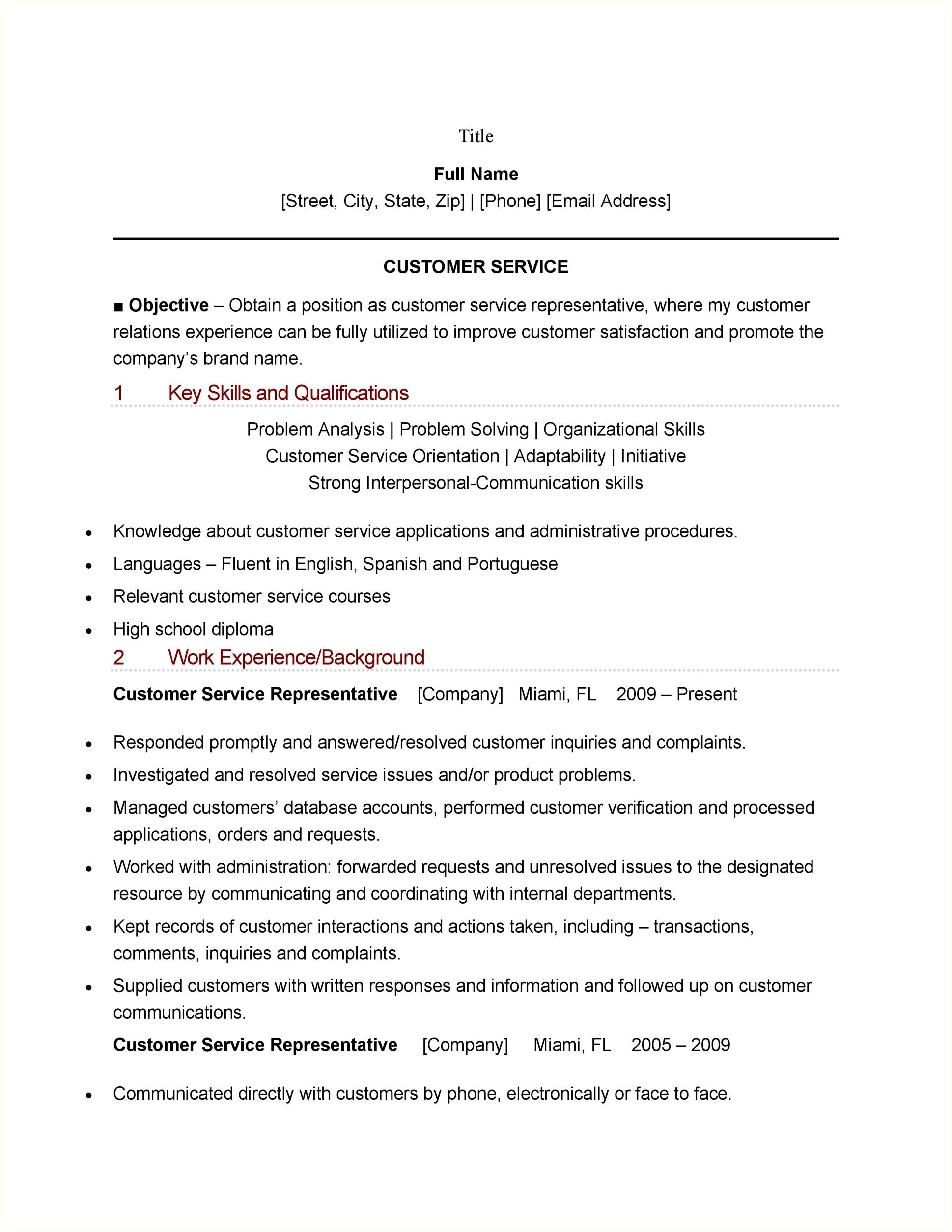 customer-service-skills-in-healthcare-resume-resume-example-gallery