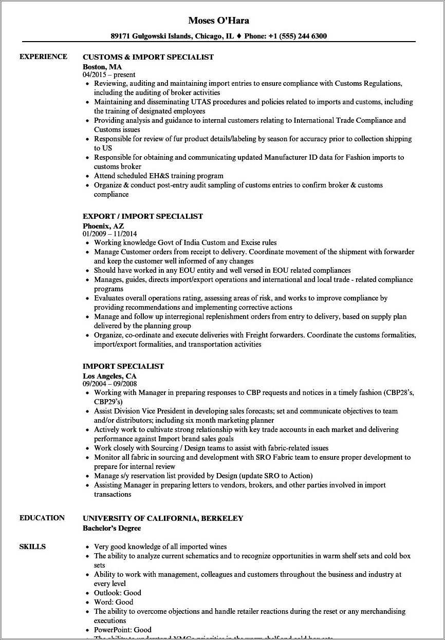 Resume About Me Dnr Officer Example - Resume Example Gallery