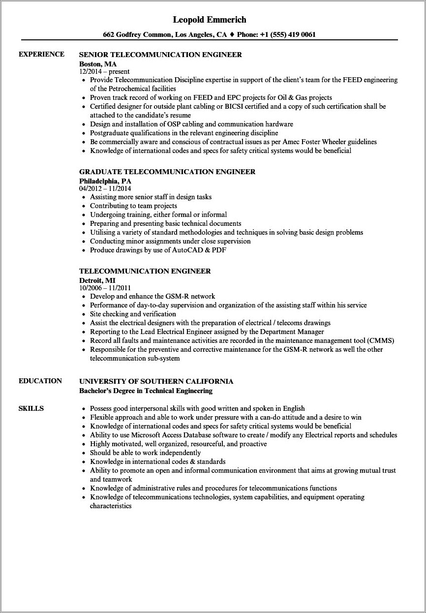 resume-objective-for-telecom-engineer-resume-example-gallery