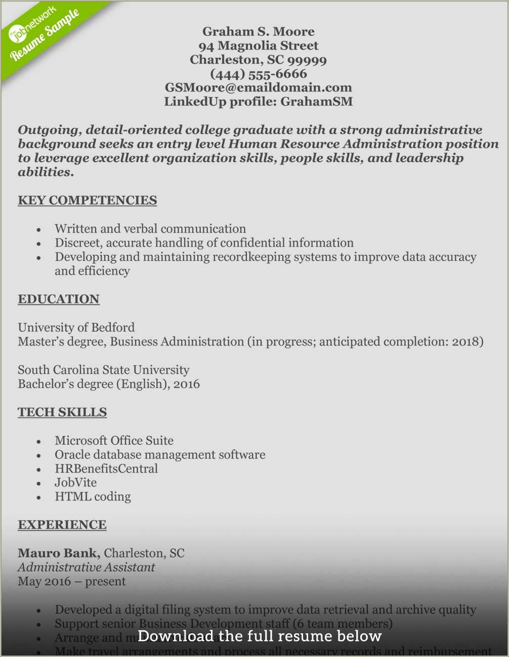 human-resources-manager-resume-objective-resume-example-gallery