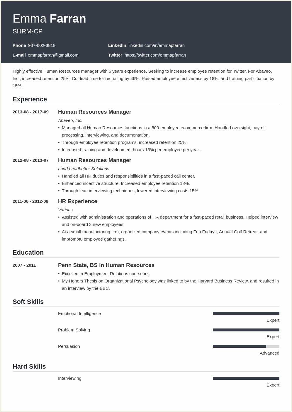 good-human-resources-resume-objectives-resume-example-gallery