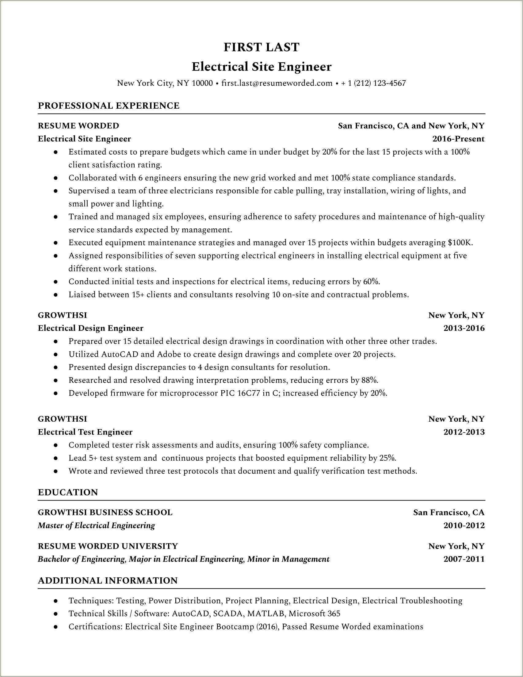 resume-of-site-reliability-manager-resume-example-gallery