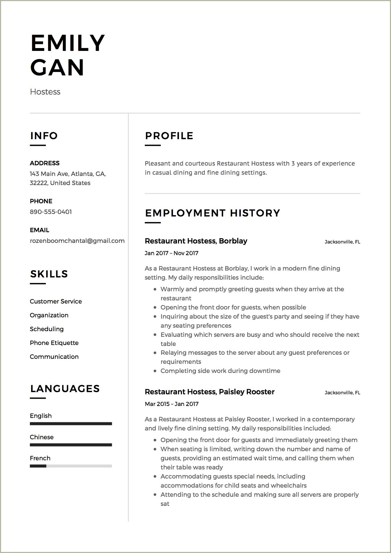 resume-restaurant-work-experience-examples-resume-example-gallery