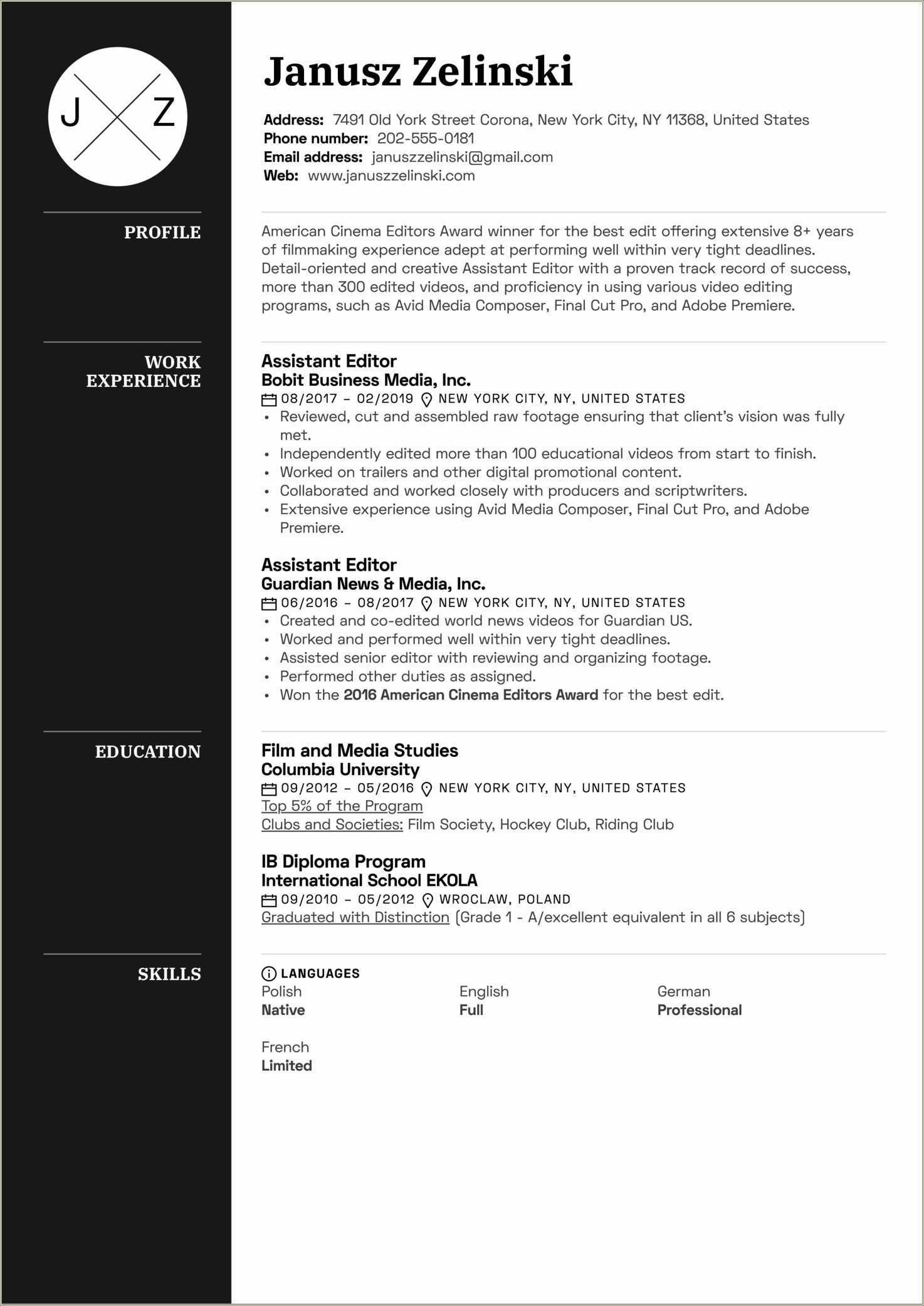 resume-sample-for-assignment-editor-resume-example-gallery