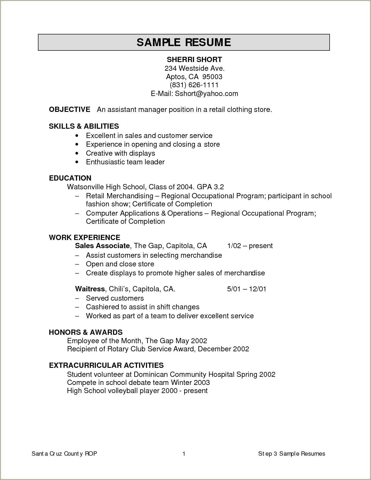 resume-samples-for-fashion-retail-resume-example-gallery