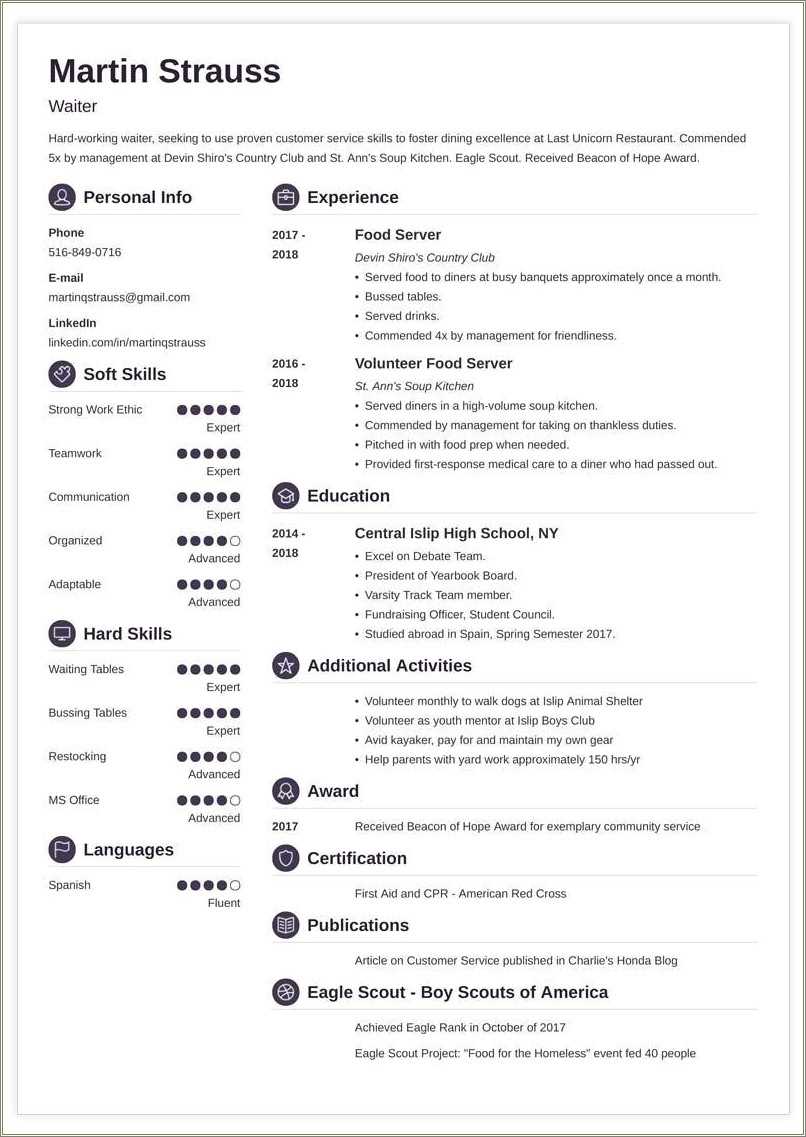 Best Resume Templates For Ernst And Young - Resume Example Gallery