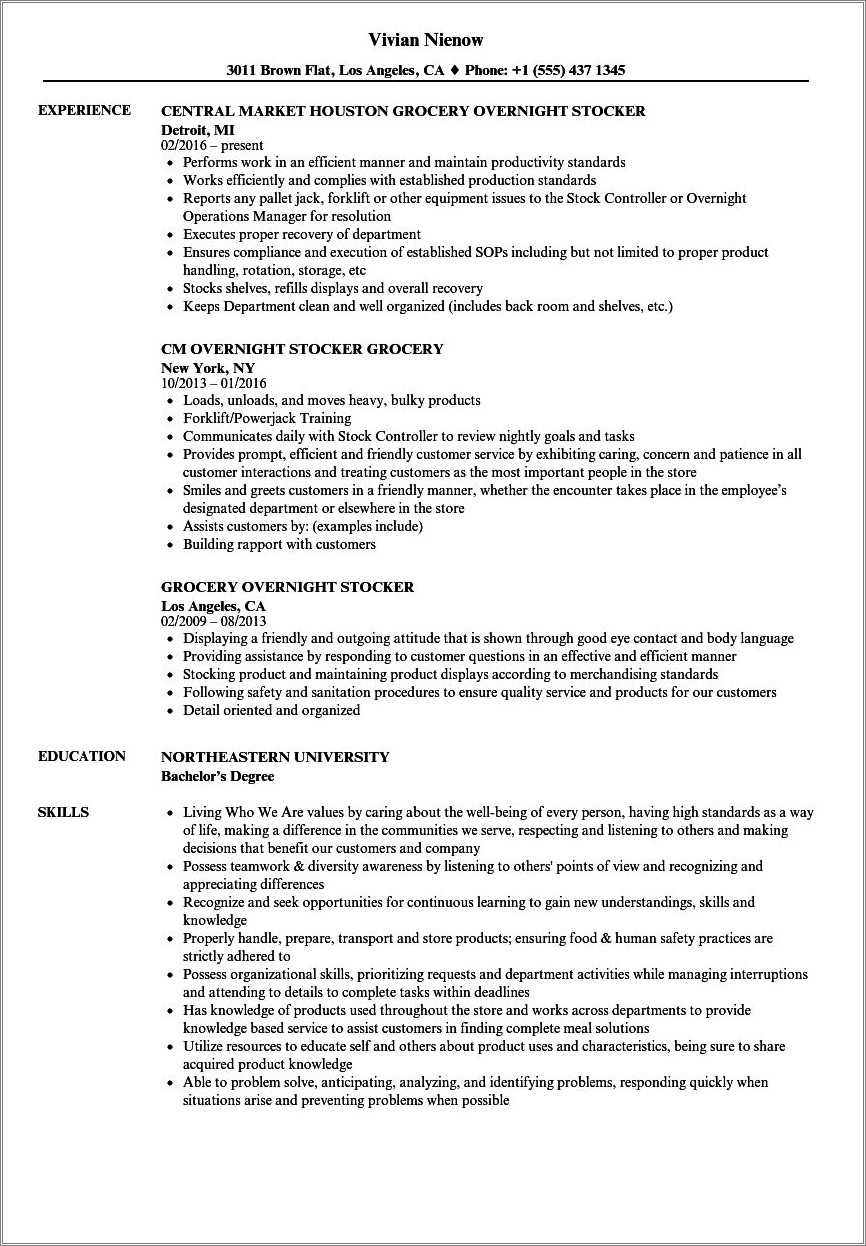 resume-skills-for-stock-clerk-resume-example-gallery