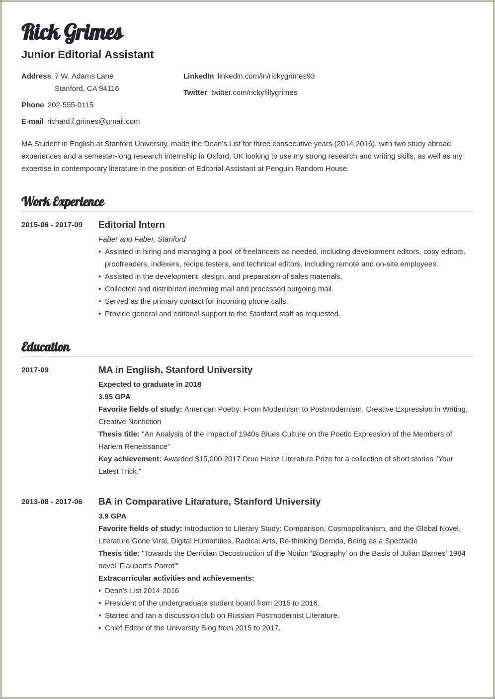 job-resume-summary-examples-for-students-resume-example-gallery