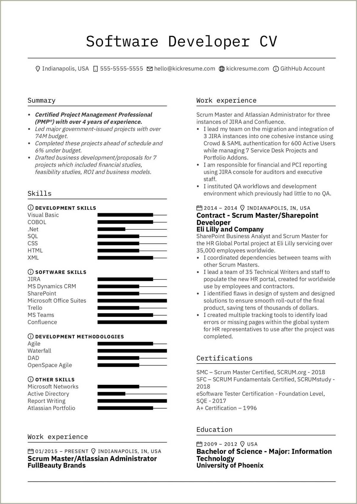 Resume Technical Skills List Examples Resume Example Gallery