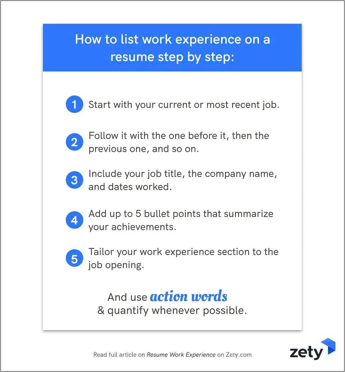 Resume Tips Long Job History Resume Example Gallery