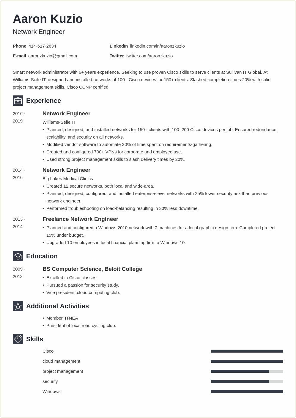 Sample Resume With Microsoft Certification - Resume Example Gallery