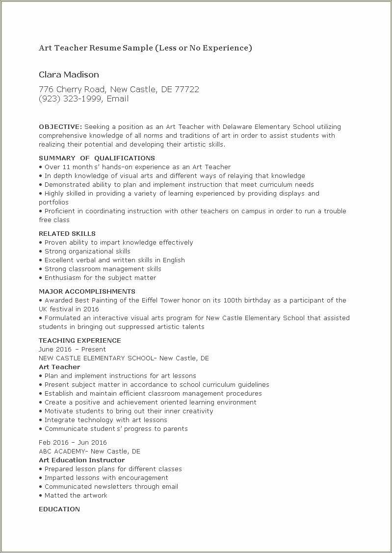 onsite-experience-in-resume-sample-resume-example-gallery