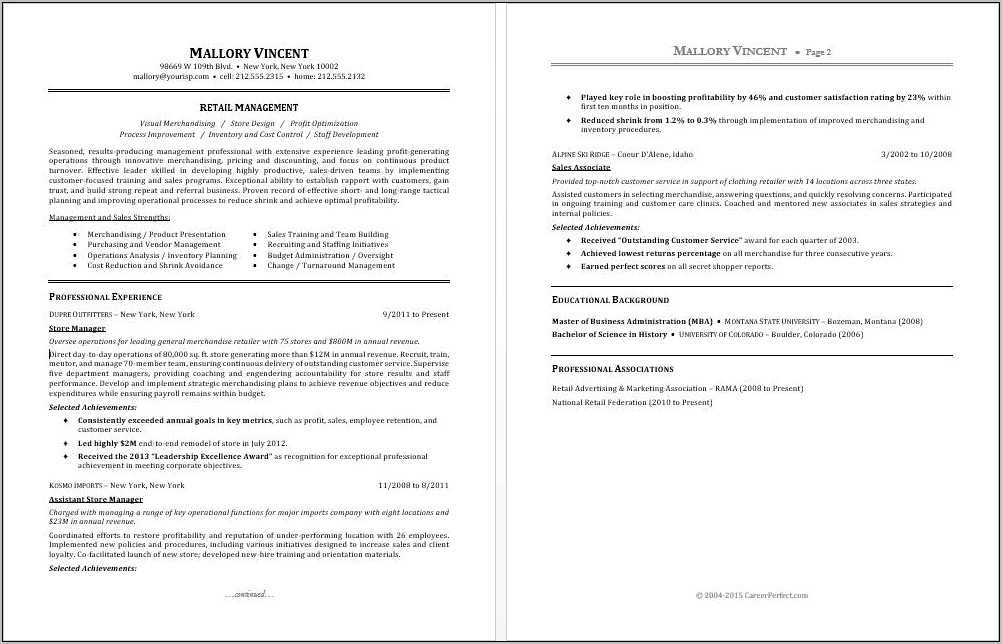 area-retail-manager-resume-sample-resume-example-gallery