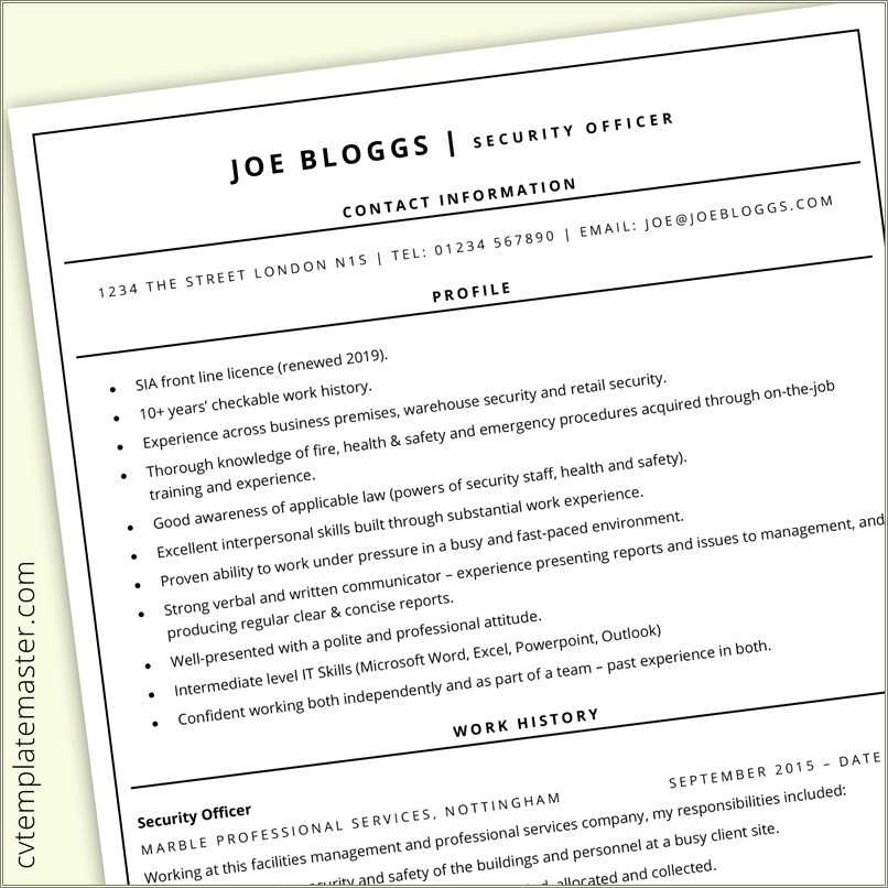 retail-security-guard-resume-example-resume-example-gallery