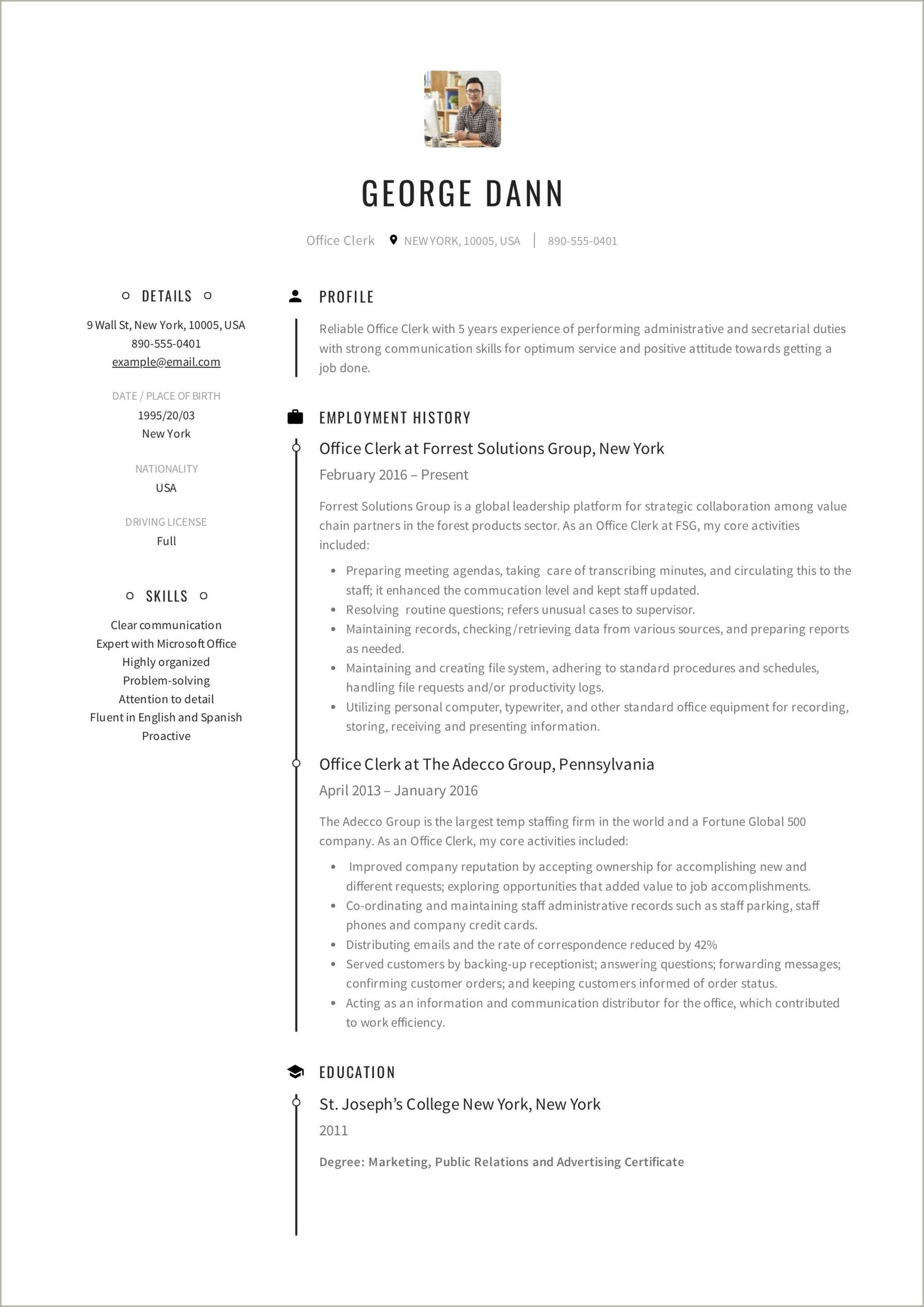 retail-store-clerk-resume-example-resume-example-gallery