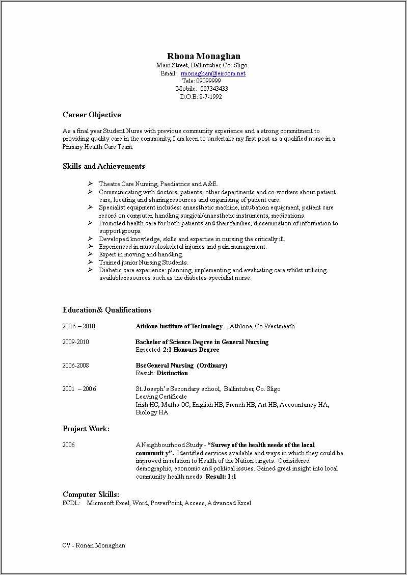 return-to-nursing-resume-objectives-resume-example-gallery