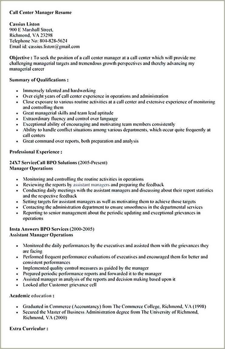 sales-call-center-resume-sample-resume-example-gallery