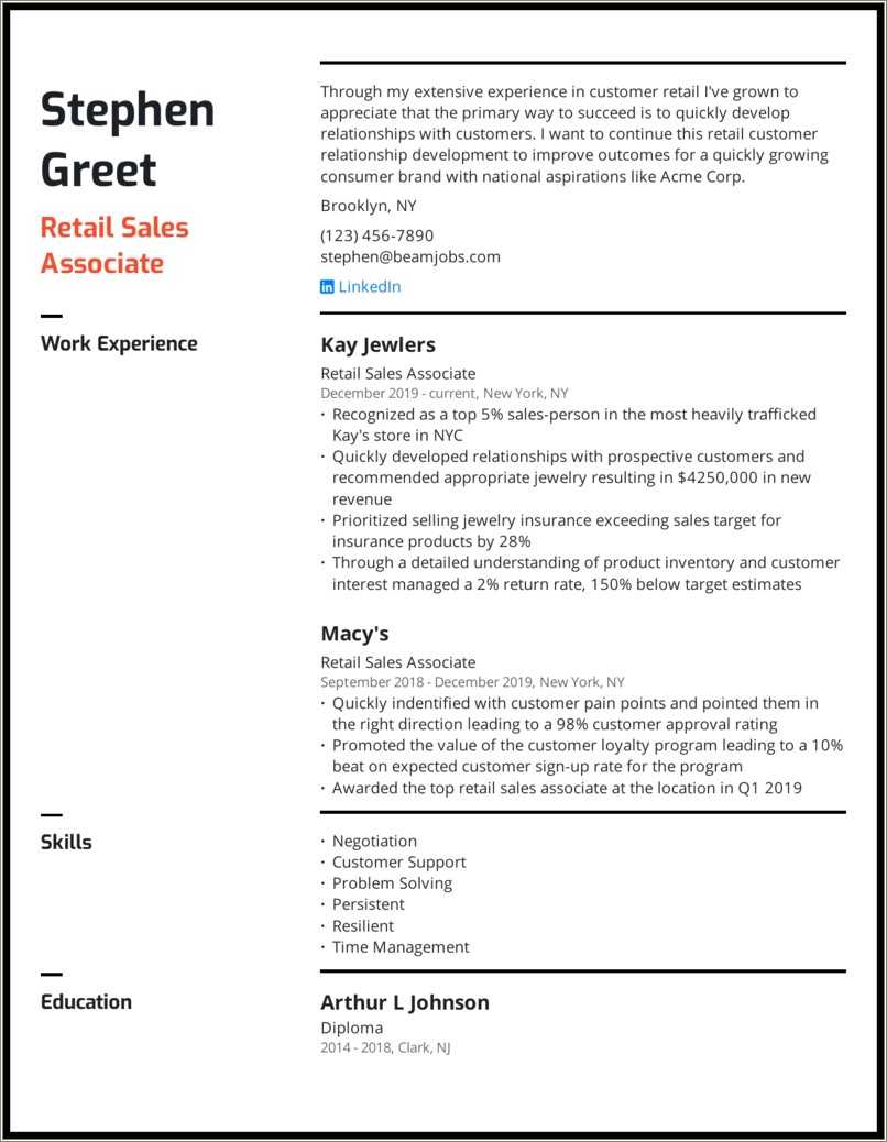 Sales Lead Objective For Resume Resume Example Gallery