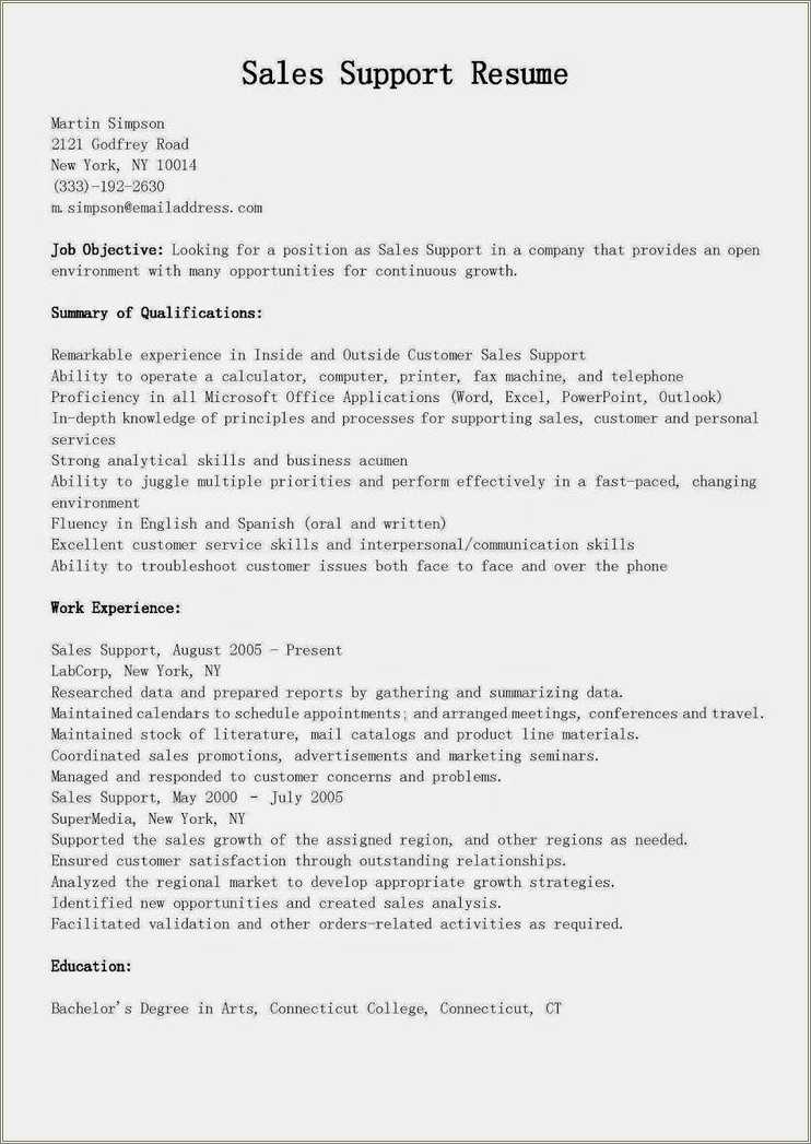 sales-support-representive-resume-sample-resume-example-gallery