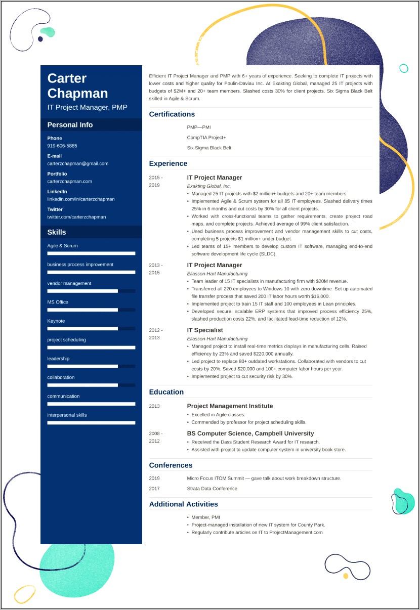 project-management-resume-10-bi-project-manager-resume-proposal