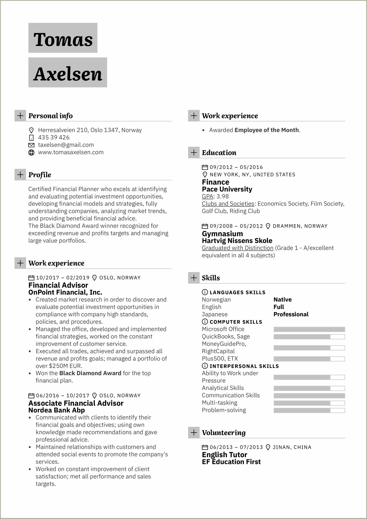 sample-career-advisor-resume-example-resume-example-gallery