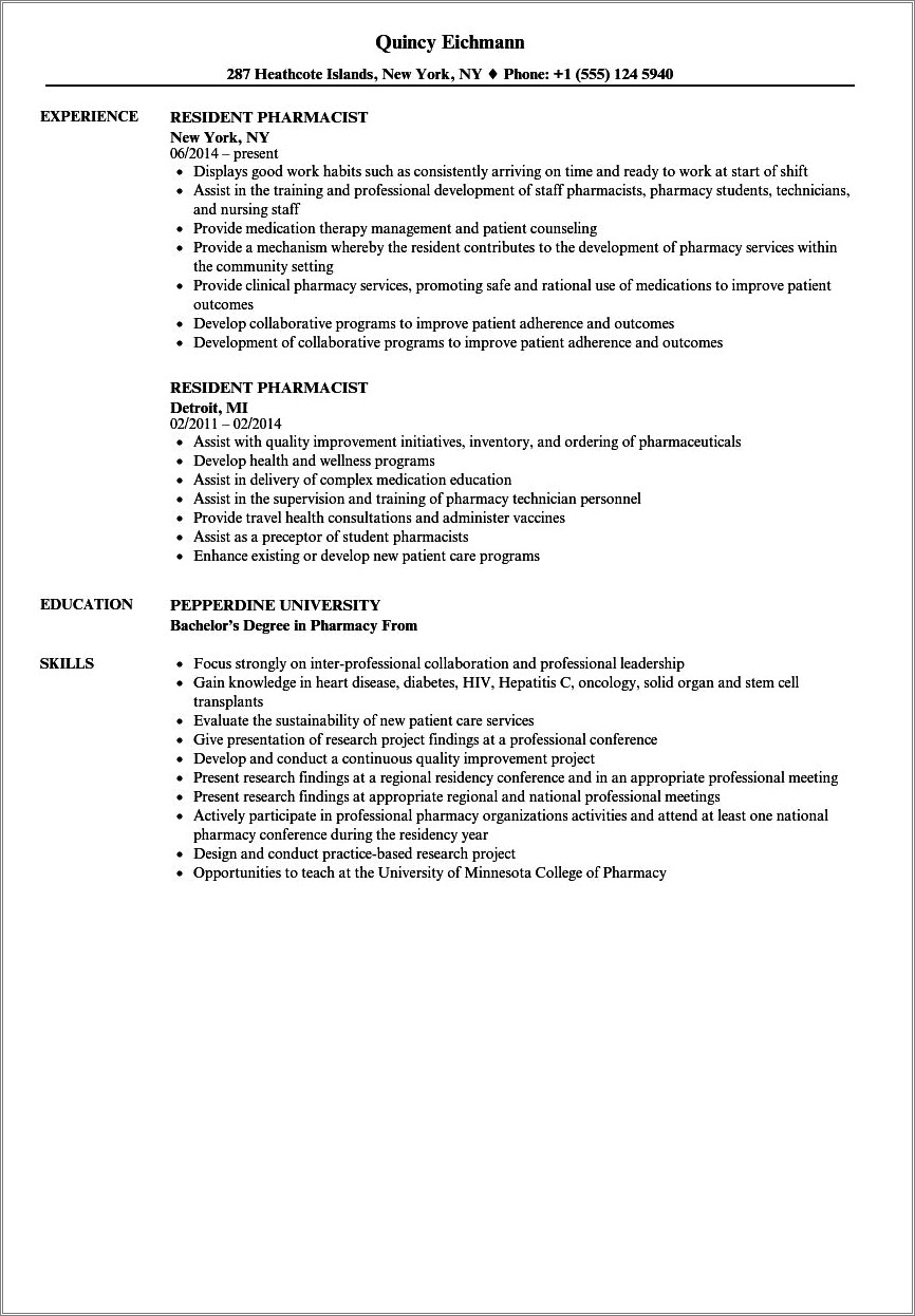 sample-cv-resume-for-residency-resume-example-gallery