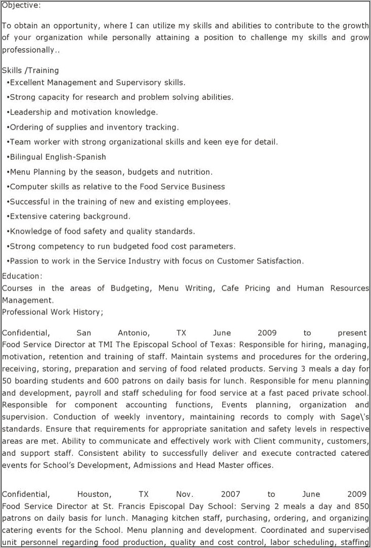 sample-food-service-assistant-resume-resume-example-gallery