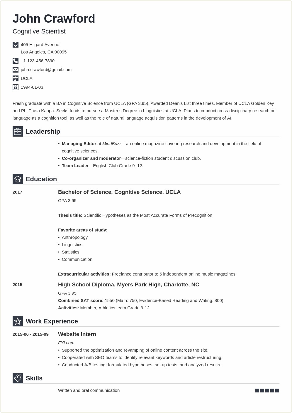 sample-high-school-scholarship-resume-resume-example-gallery