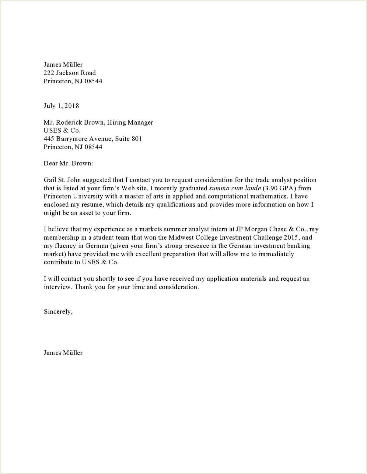 Sample Letter Requesting Resumes Referral - Resume Example Gallery