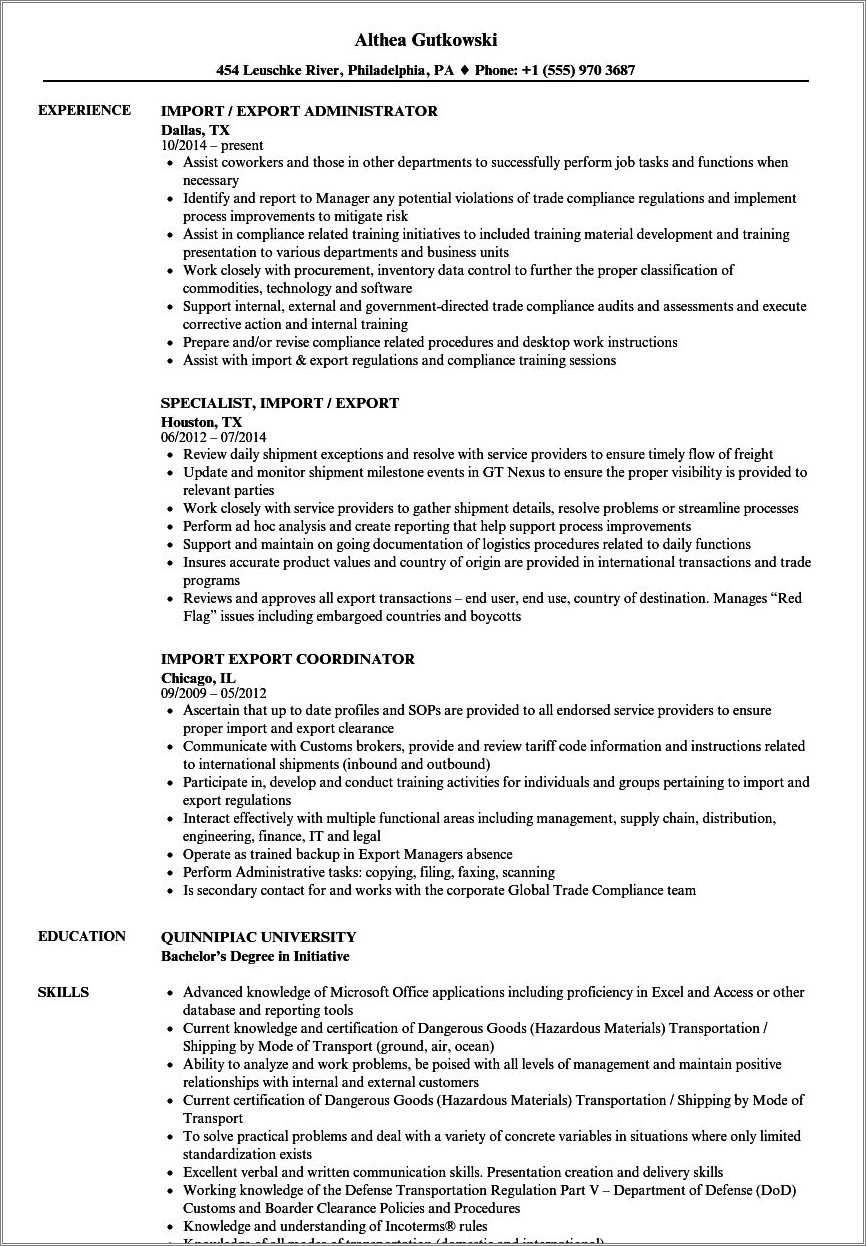 sample-licensed-customs-broker-resume-resume-example-gallery