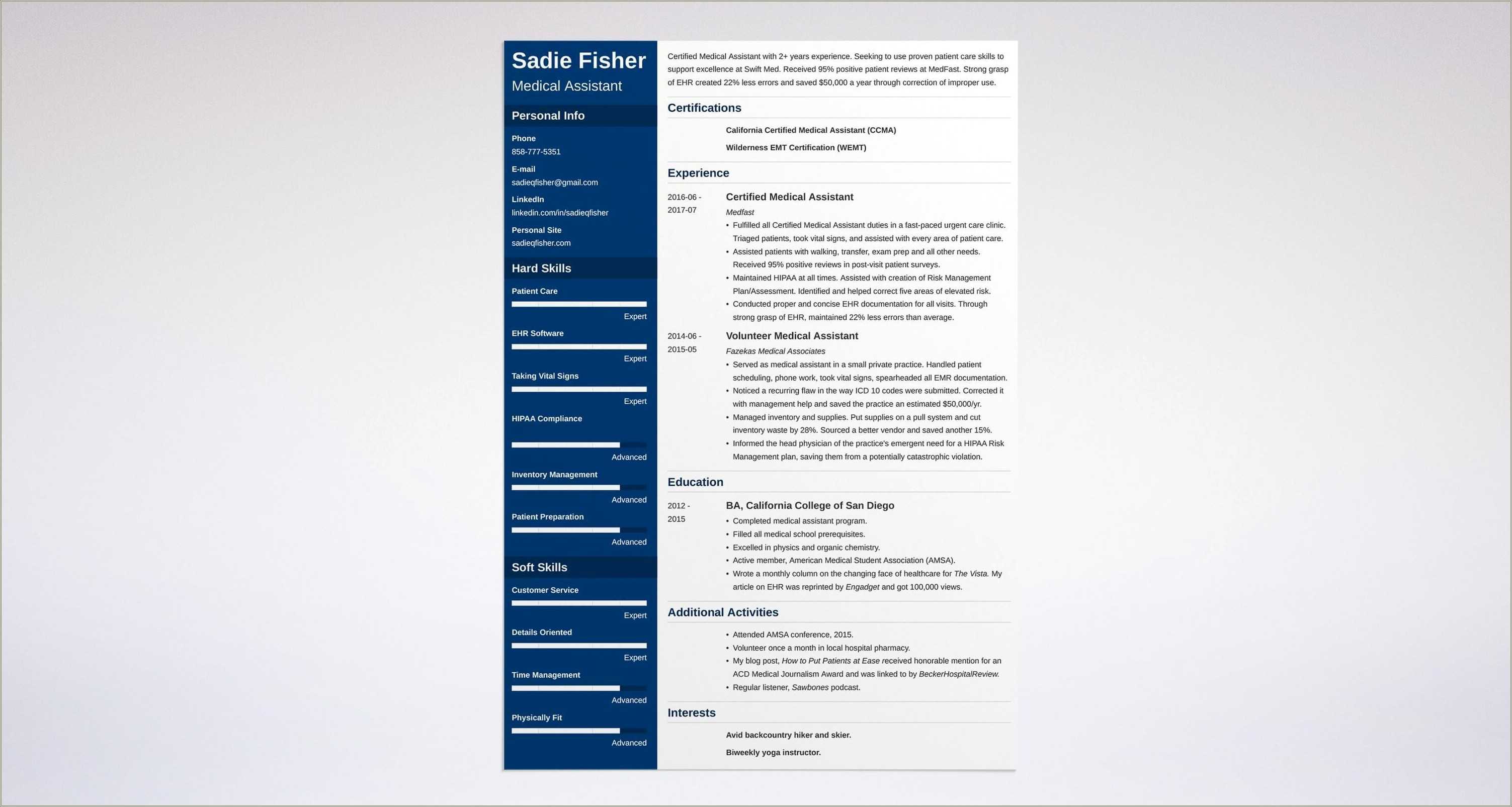 sample-medical-support-assistant-resume-resume-example-gallery