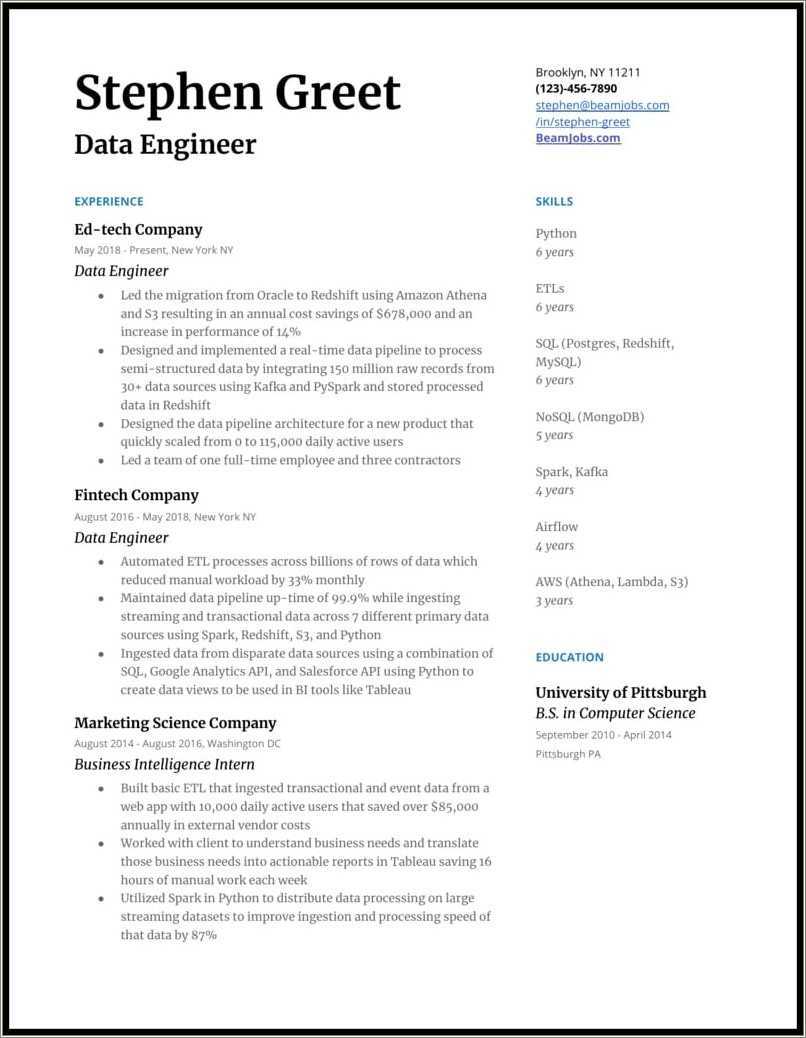 data-engineer-resume-sample-containing-pyspark-resume-example-gallery