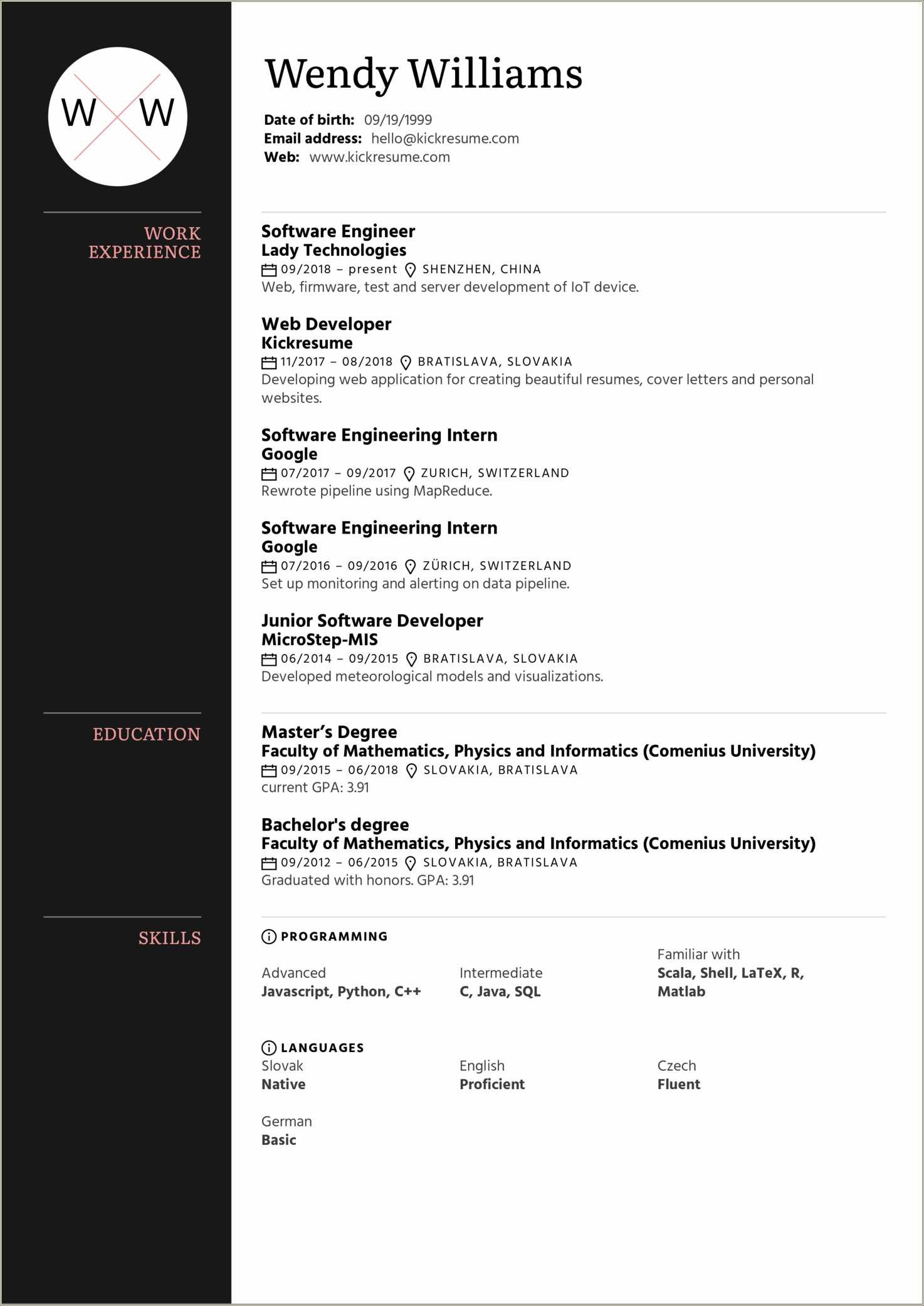 sample-of-software-developer-resume-resume-example-gallery