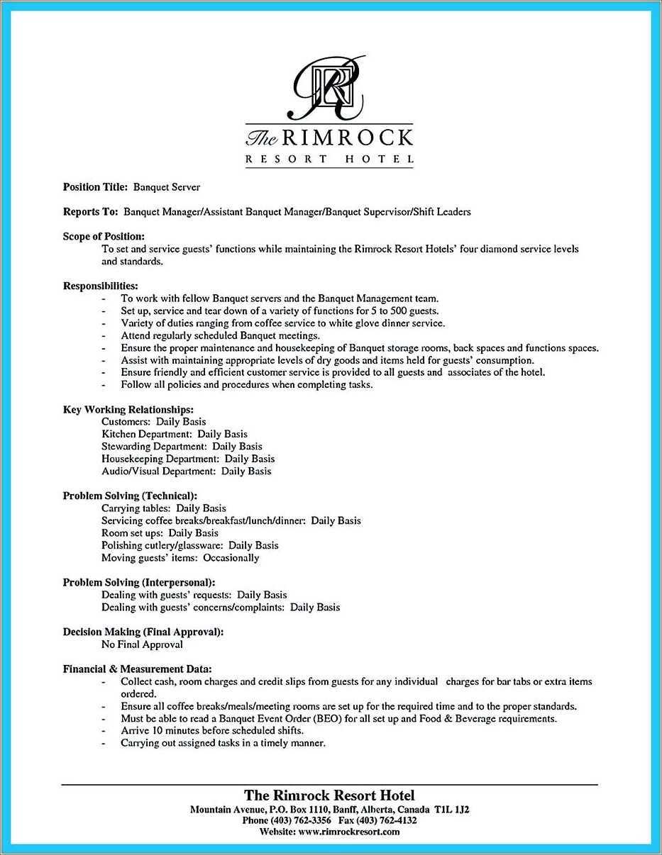 banquet-sales-manager-resume-sample-resume-example-gallery