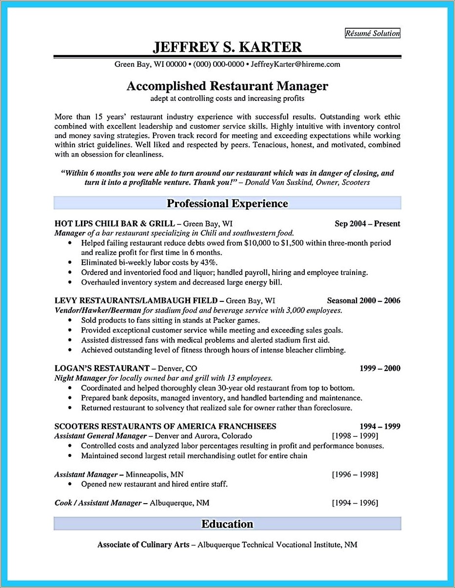 bartender-no-experience-resume-sample-resume-example-gallery