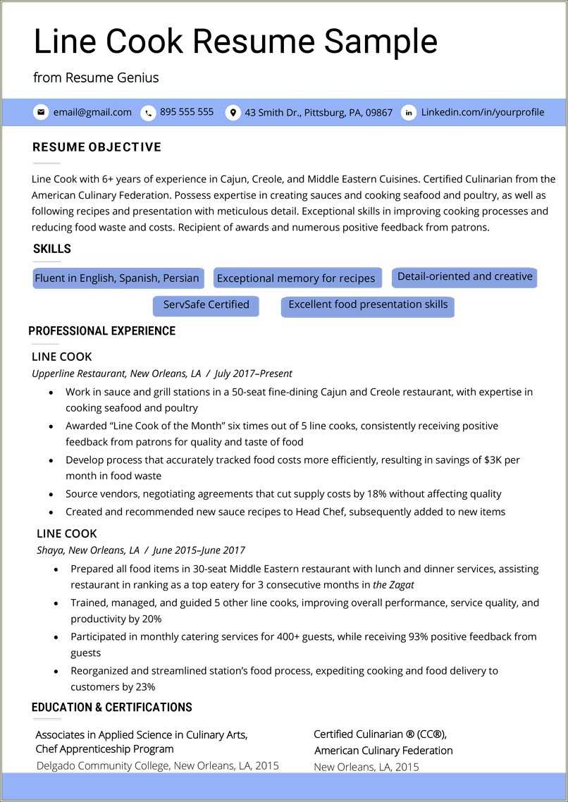 lead-cook-sample-resume-example-resume-example-gallery