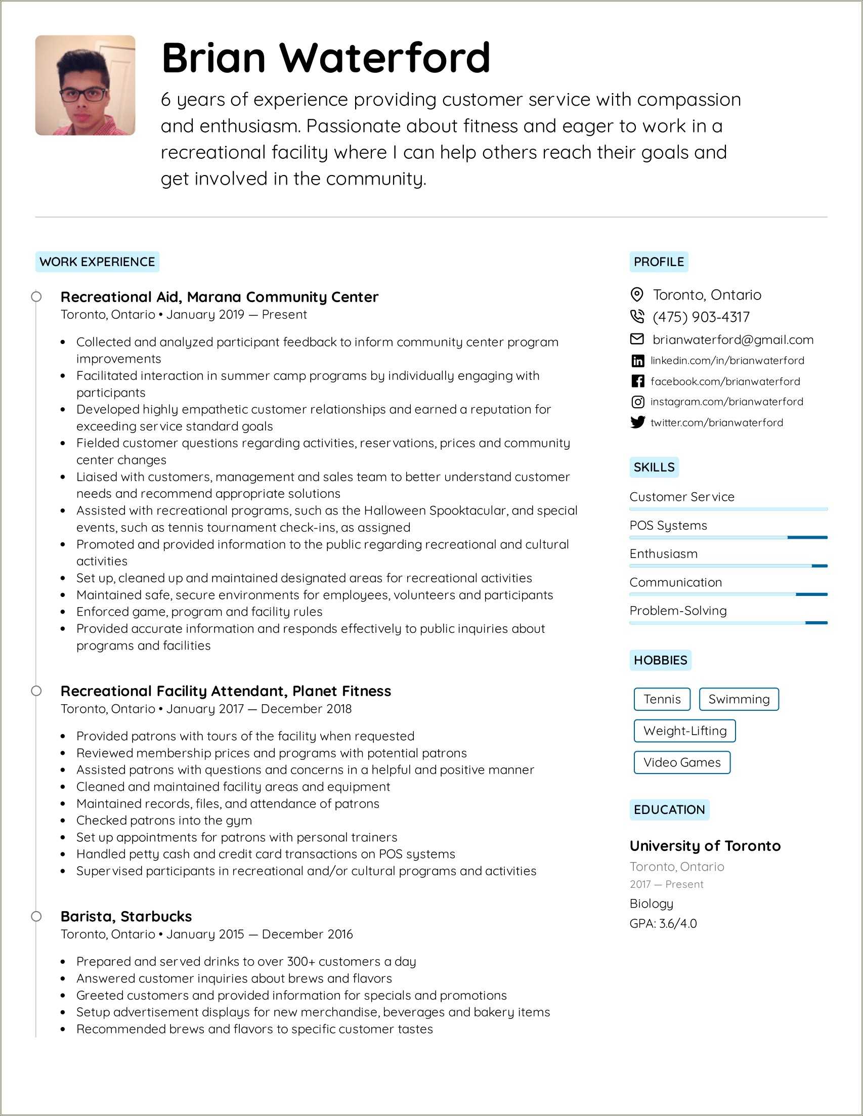 sample-resume-for-pool-attendant-resume-example-gallery