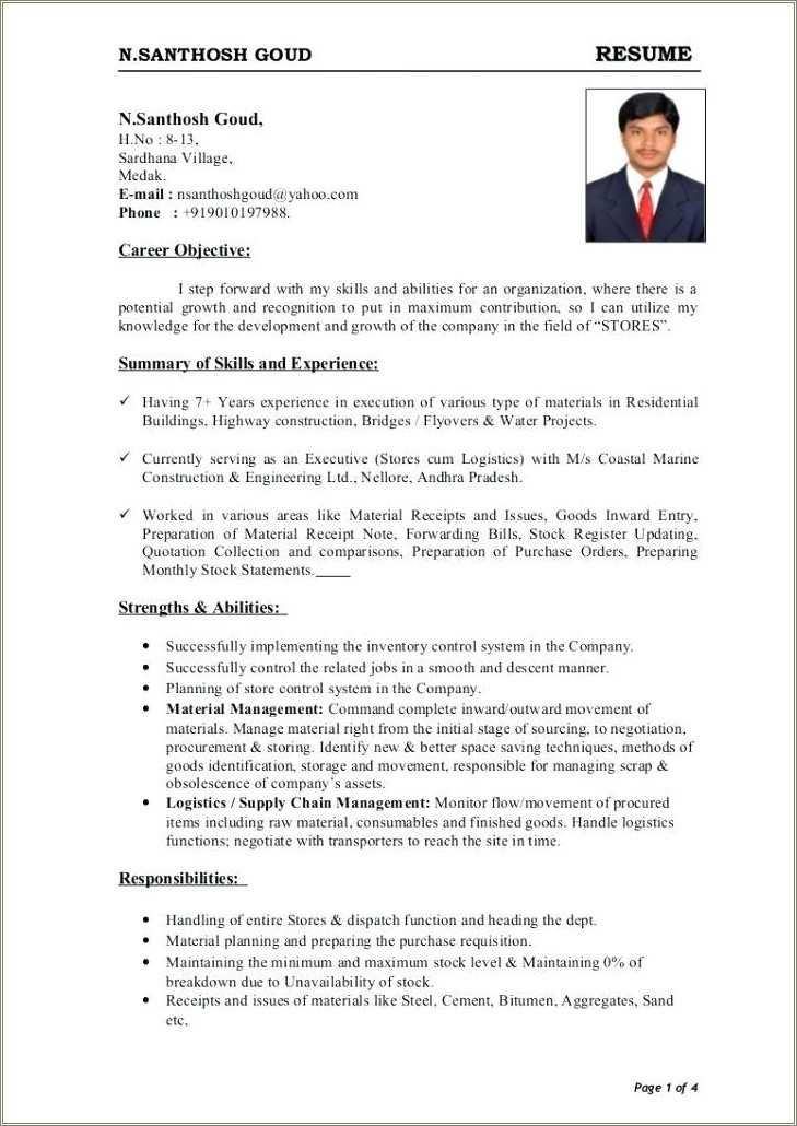 sample-resume-for-store-keeper-resume-example-gallery