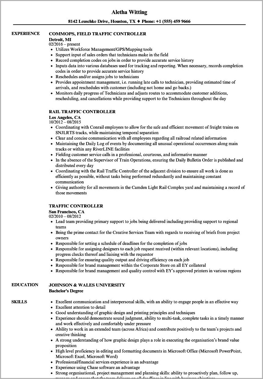 Railroad Conductor Job Description For Resume - Resume Example Gallery