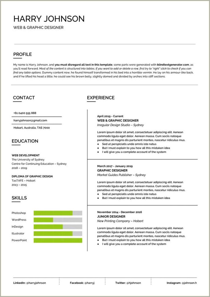 sample-resume-format-in-australia-resume-example-gallery