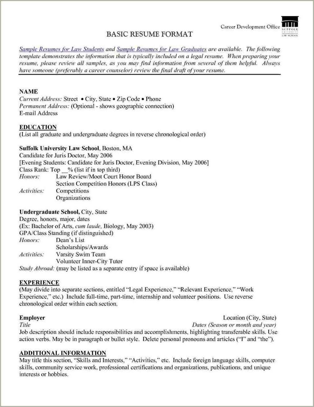 sample-resume-highlighting-volunteer-experience-resume-example-gallery