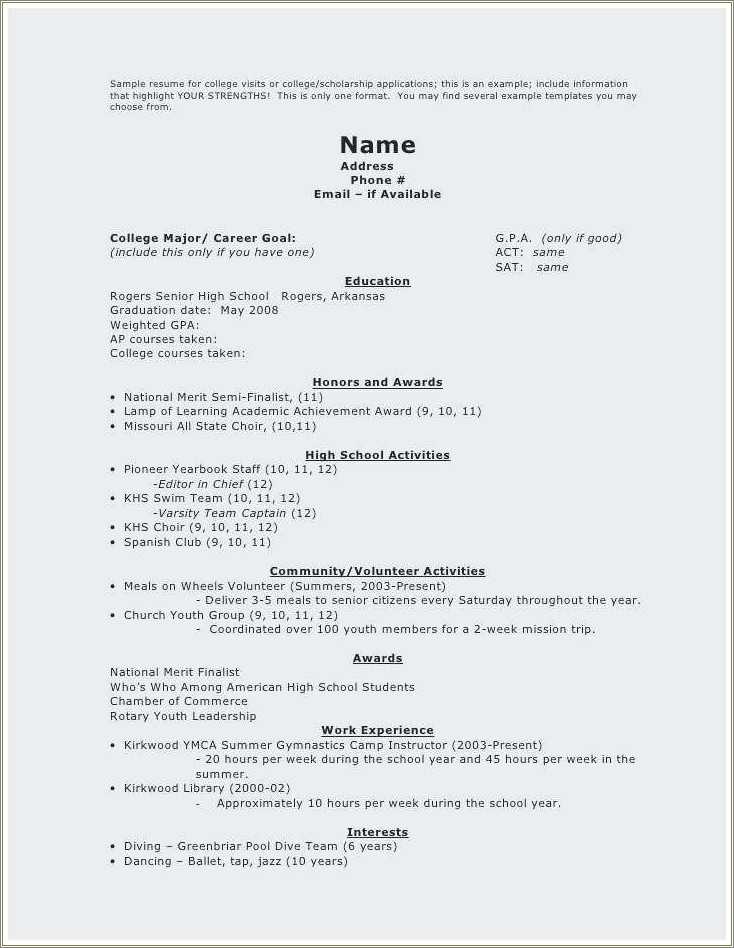 Sample Resume For Coca Cola Resume Example Gallery