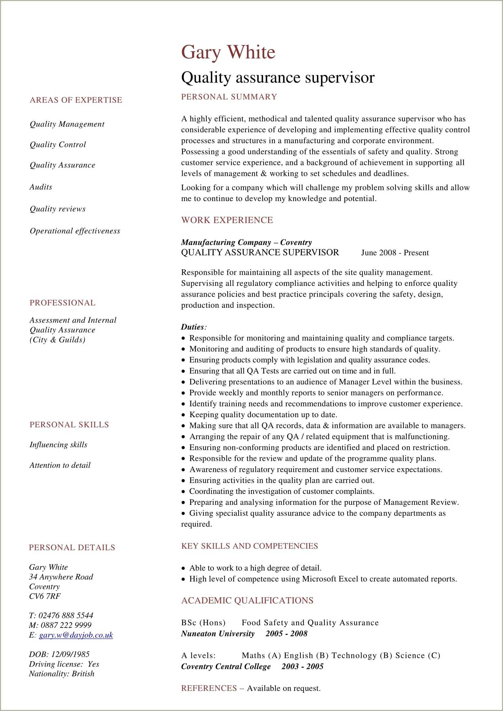 sample-resume-q-a-manufacturing-resume-example-gallery